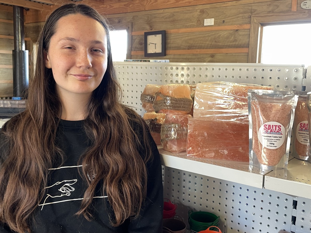 Salt lick lumps; Salt on a Rope; gourmet table salts, salt bricks